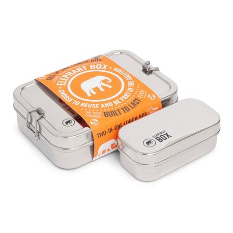 dome metal lunch box uk|elephant stainless steel lunch box.